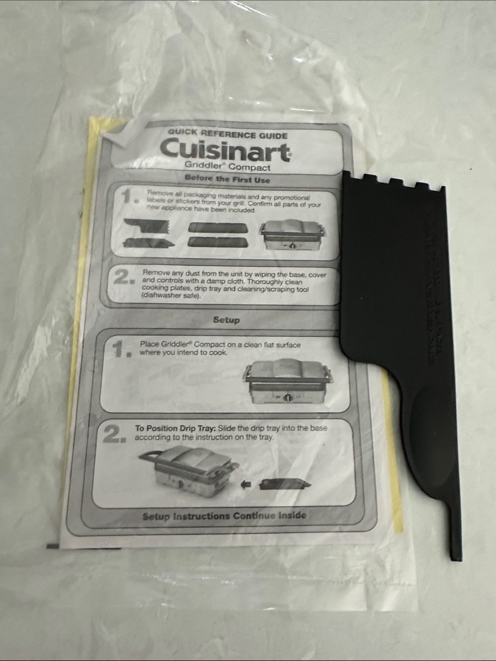 Cuisinart Griddler Compact GR-35 Grill, Panini Press & Griddle, Nonstick Plates - Picture 8 of 11